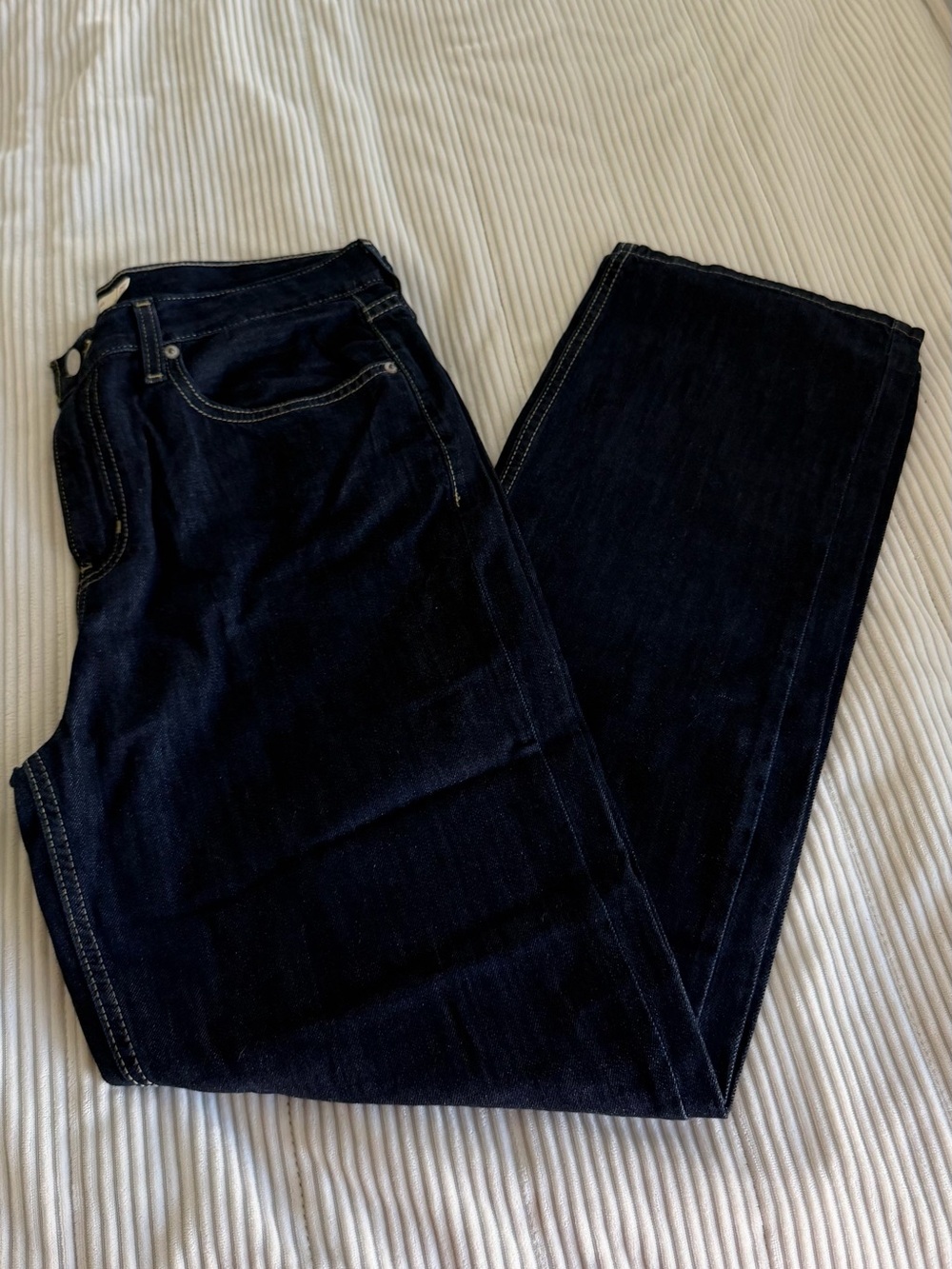 Levis low pro straight jeans